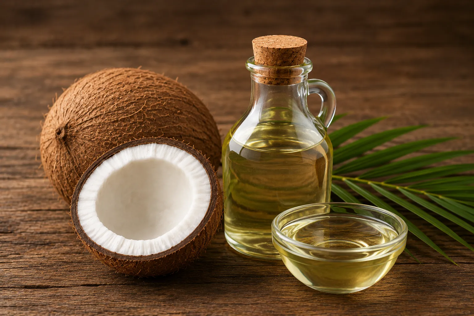 Coconut oil sourced from India for export