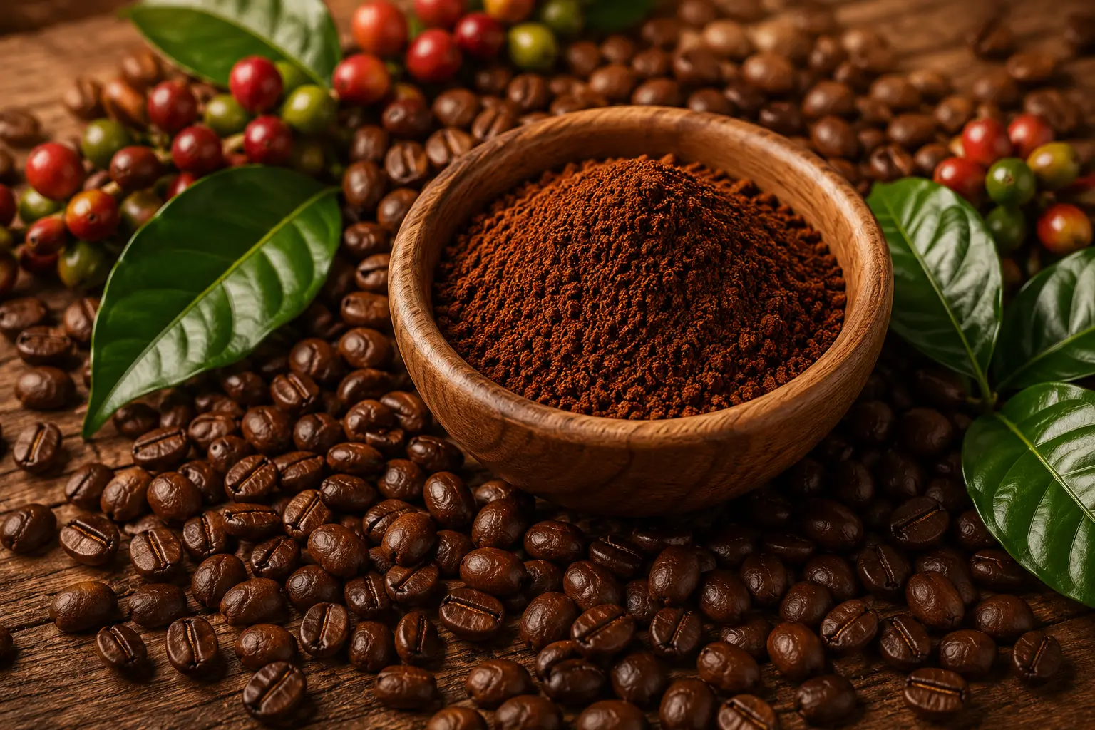 Premium Indian coffee beans for international markets